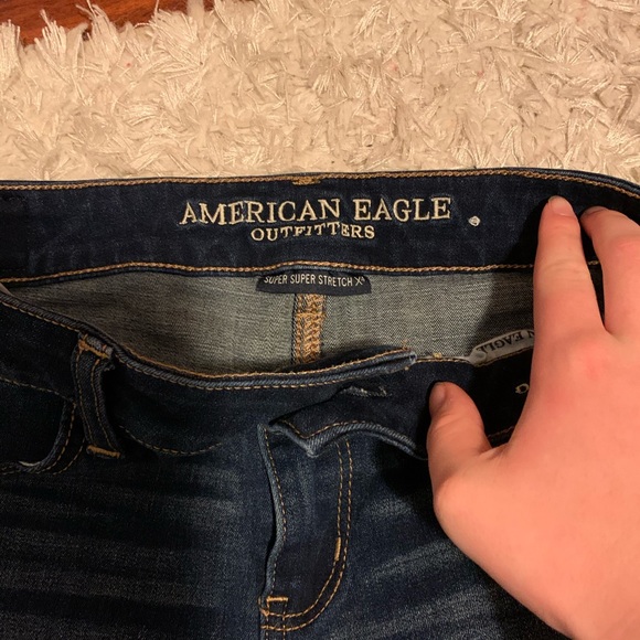 Dark blue American eagle jegging - Picture 2 of 6